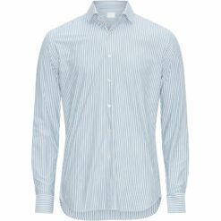 Xacus Tailored fit 51605 558 ML Skjorter Hvid/navy